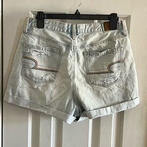 Cute American Eagle rainbow shorts high rise size 8